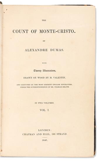 DUMAS, ALEXANDER. The Count of Monte-Cristo.